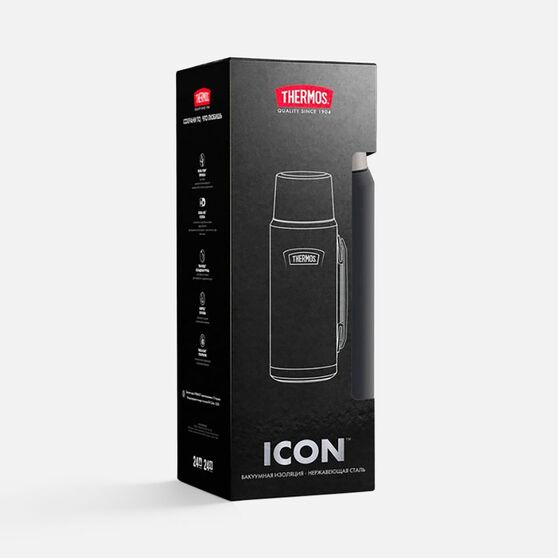 Термос Icon 1200, черный-9