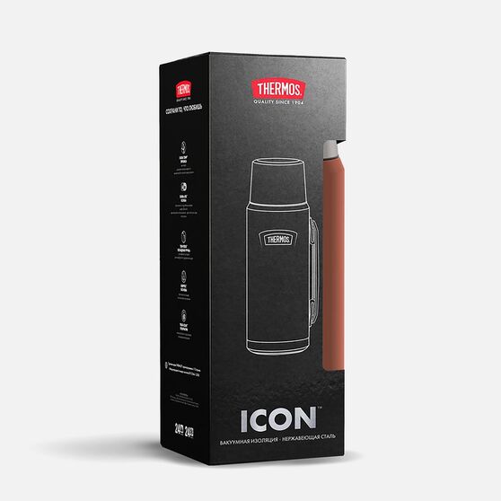 Термос Icon 1200, коричневый-10