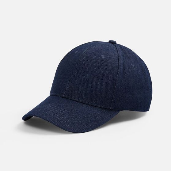 Бейсболка Denimate, темно-синяя-1