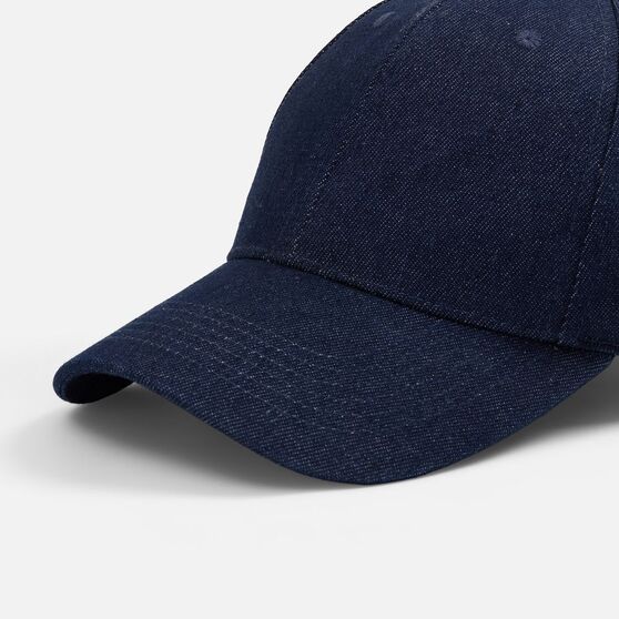 Бейсболка Denimate, темно-синяя-2