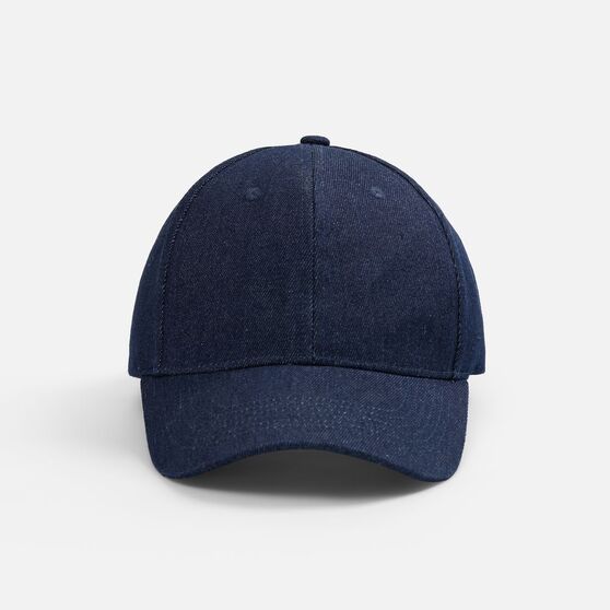 Бейсболка Denimate, темно-синяя-3