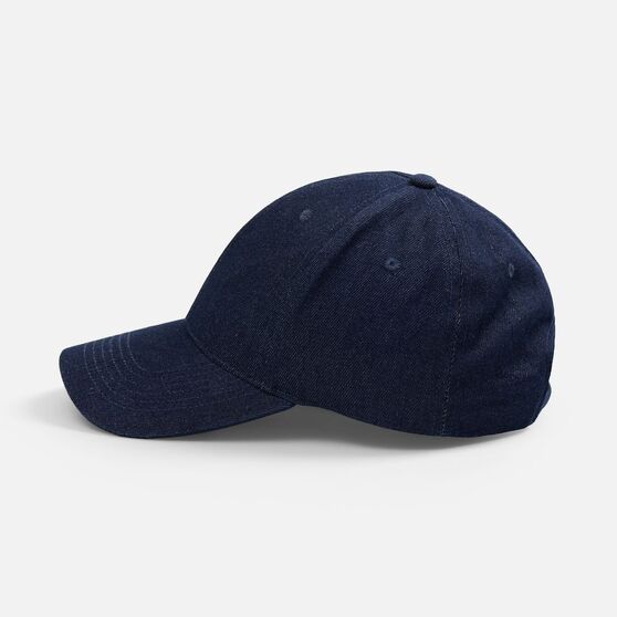 Бейсболка Denimate, темно-синяя-4