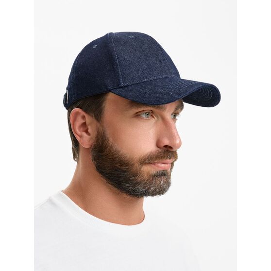 Бейсболка Denimate, темно-синяя-6
