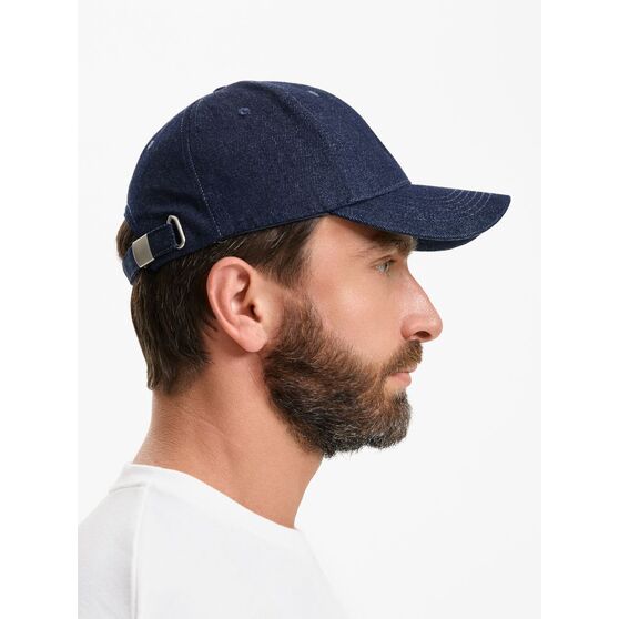 Бейсболка Denimate, темно-синяя-7