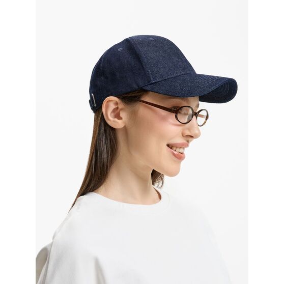 Бейсболка Denimate, темно-синяя-9