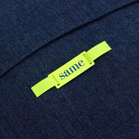 Сумка для покупок Denimate, темно-синяя-11