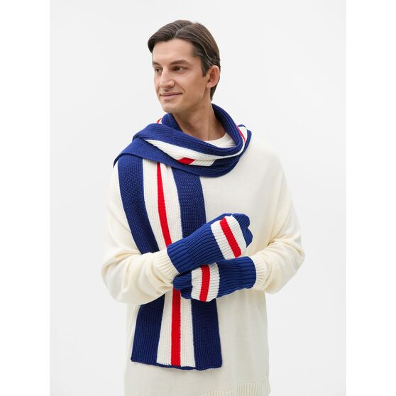 Шарф Winwear, темно-синий (кобальт)-7