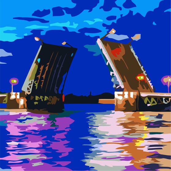 Картины по номерам «Красота России»-11