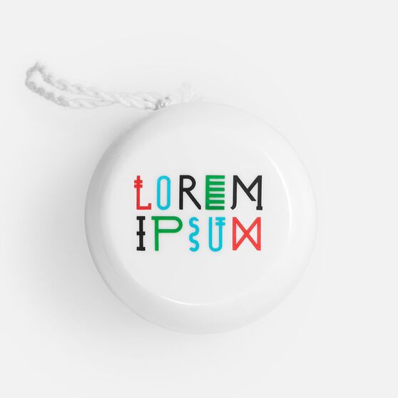Антистресс-игрушка йо-йо Loopy, белая-4