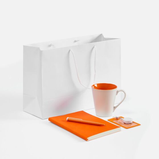 Набор Flat White, оранжевый-1