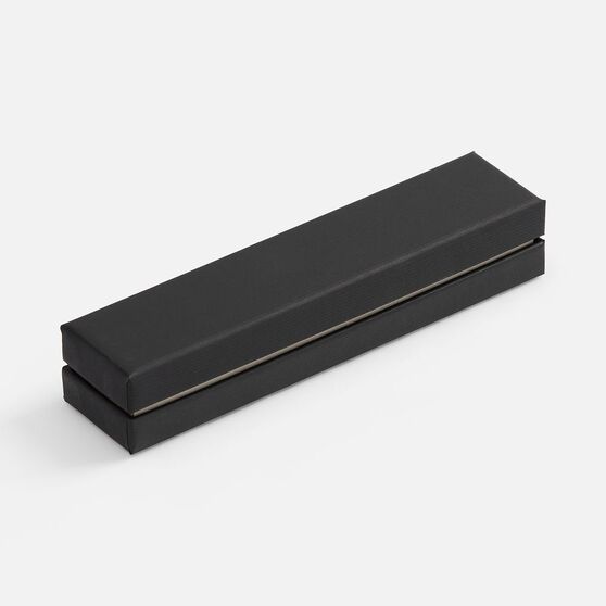 Ручка шариковая Keskus Soft Touch в футляре, черная-4