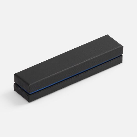 Ручка шариковая Keskus Soft Touch в футляре, синяя-4