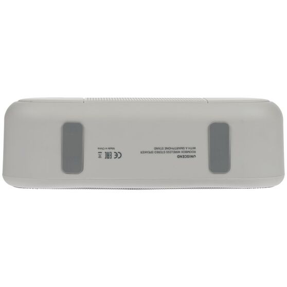 Беспроводная стереоколонка Uniscend Roombox, светло-серая-8