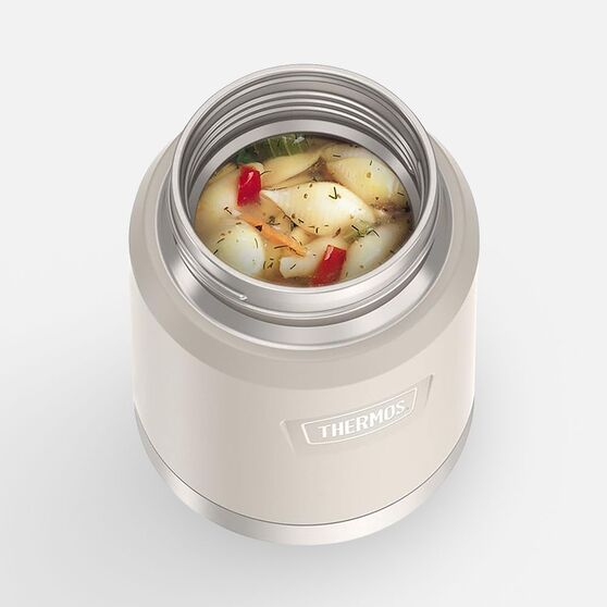 Термос для еды Icon 470, бежевый-5