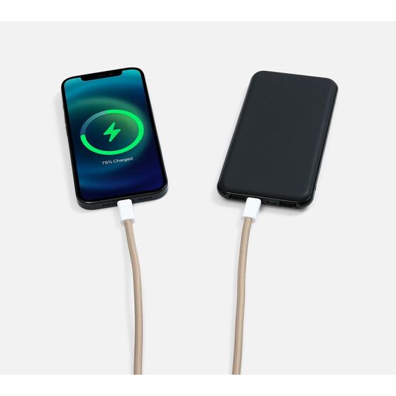 Кабель-ланьярд energyFlex Pro, серо-бежевый-10