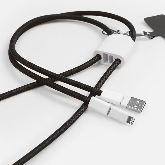 Кабель-ланьярд energyFlex Pro, черный-1