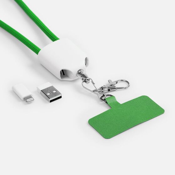 Кабель-ланьярд energyFlex Pro, зеленый-8