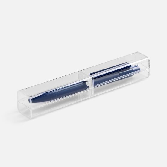 Ручка шариковая Prodir DS4 PMM-P в футляре, темно-синяя-2