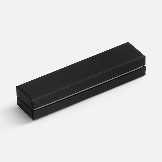 Ручка шариковая Keskus Stone в футляре, черная-3