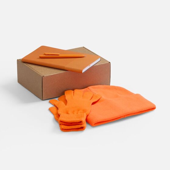 Набор Knit Warm, оранжевый-1