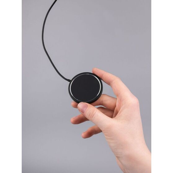 Беспроводное зарядное устройство с магнитами Magmate, черное-7