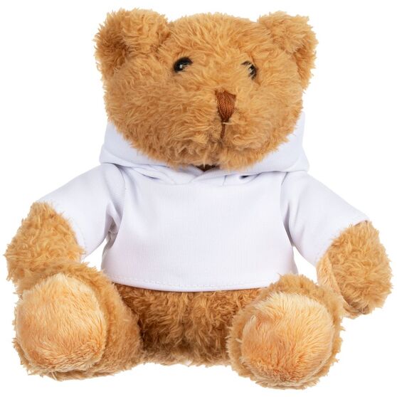 Мягкая игрушка «Мишка Cuddleton» в белом худи-1