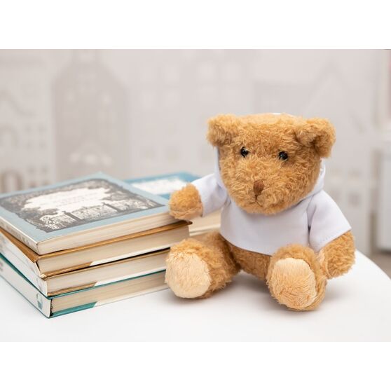 Мягкая игрушка «Мишка Cuddleton» в белом худи-6