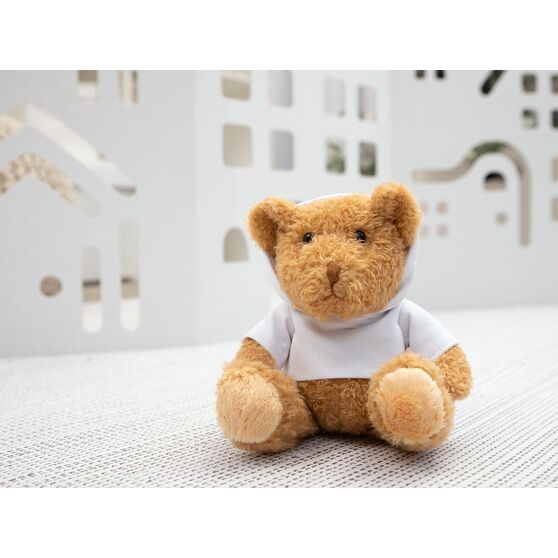 Мягкая игрушка «Мишка Cuddleton» в белом худи-7