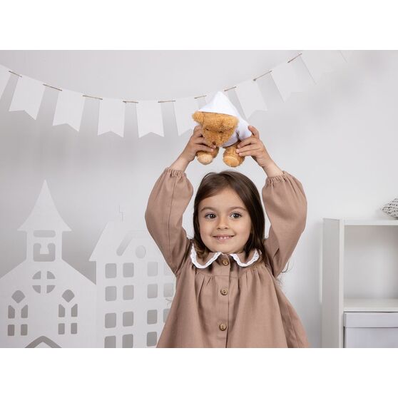 Мягкая игрушка «Мишка Cuddleton» в белом худи-9