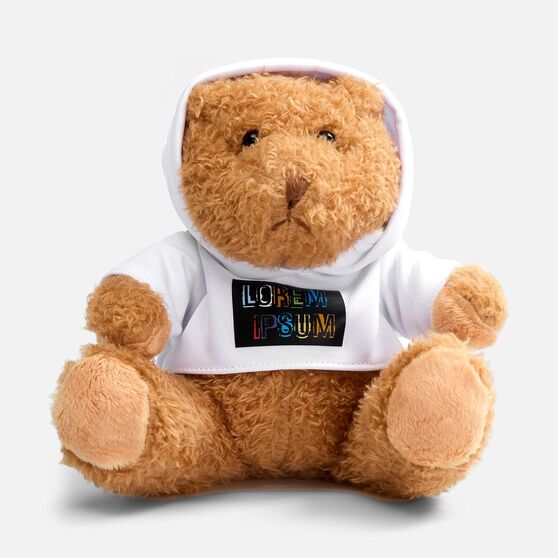 Мягкая игрушка «Мишка Cuddleton» в белом худи-15