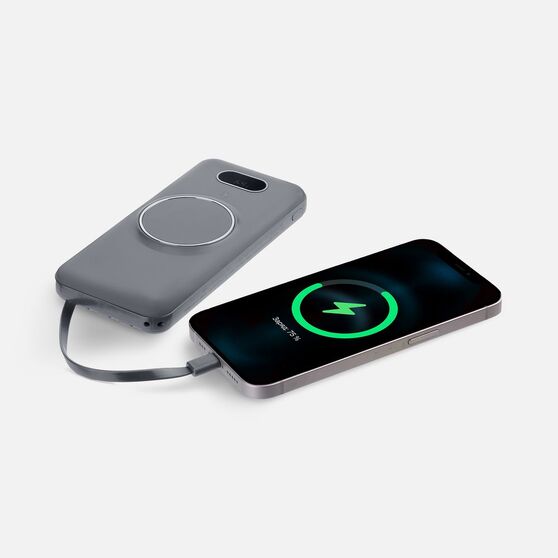Аккумулятор Omni Qi 10000 мАч, ver.2, серый-8