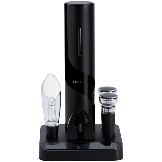 Винный набор Circle Joy Electric Wine Bottle Opener, черный-1