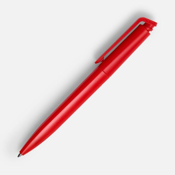 Ручка шариковая Senator Kantaro, матовая, красная-3