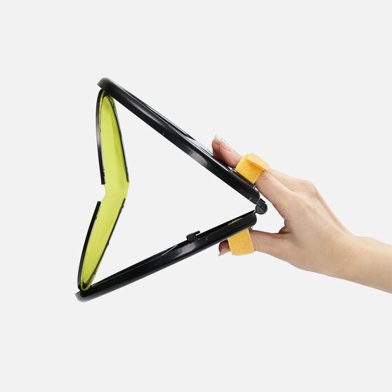 Подвижная игра с мячом Nice Catch, черная с желтым-4