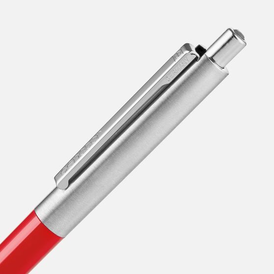 Ручка шариковая Senator Point Metal, ver.2, красная-3