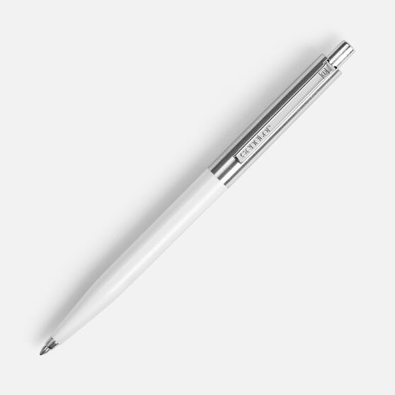 Ручка шариковая Senator Point Metal, ver.2, белая-2