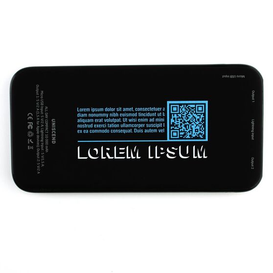 Аккумулятор Uniscend All Day Type-C 10000 мАч, черный-13