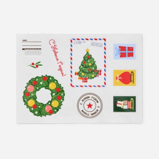Набор «Письмо Деду Морозу», красный-7