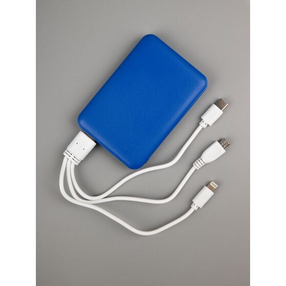 Внешний аккумулятор Uniscend Full Feel Type-C, 5000 мАч, синий-9