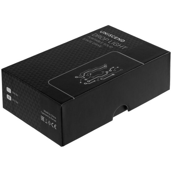Внешний SSD диск Drop Light, с подсветкой гравировки, 512 Гб-10