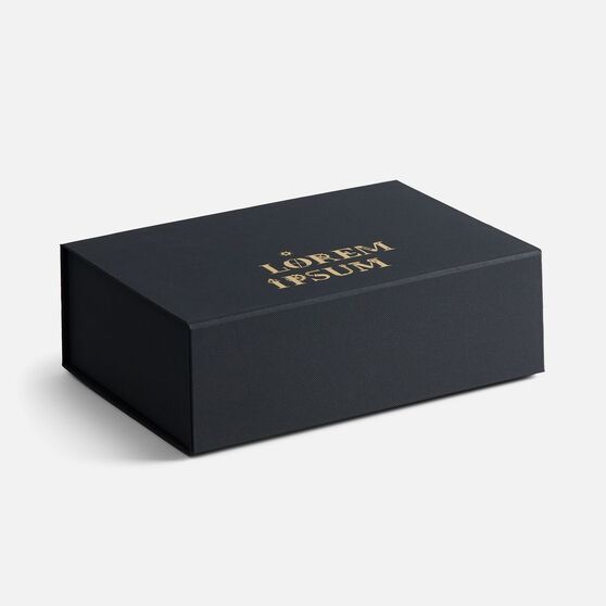 Коробка складная Portada, M, черная-10