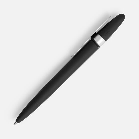 Ручка шариковая Prodir DS5 TSR Metal Clip, черная-3