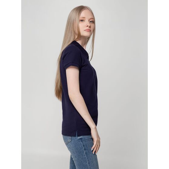Рубашка поло женская Virma Lady, темно-синяя-6
