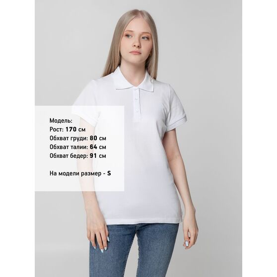Рубашка поло женская Virma Lady, белая-4