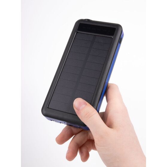 Аккумулятор с беспроводной зарядкой Holiday Maker Wireless, 10000 мАч, синий-9