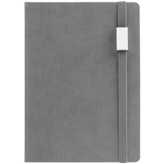 Ежедневник New Factor Metal, серый-2