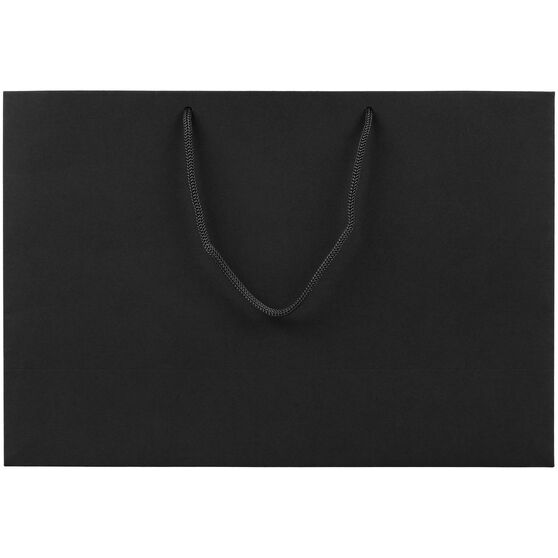 Пакет бумажный Ample Thin M, черный-2