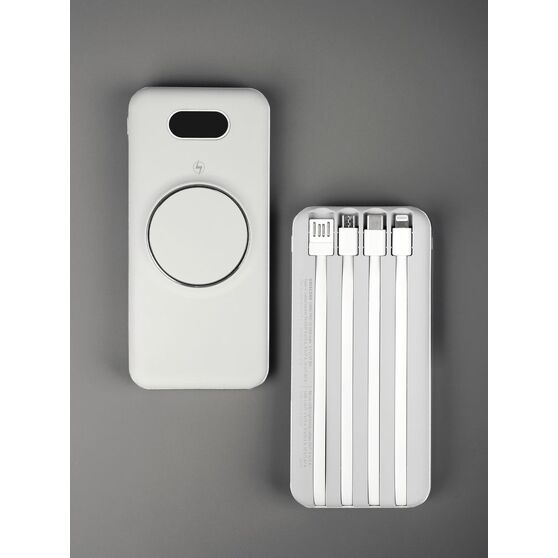 Внешний аккумулятор Omni Pro 10000 мАч, белый-10
