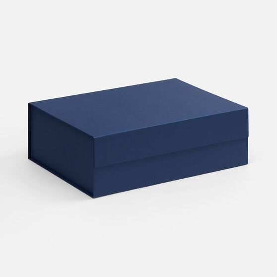 Коробка складная RealBig Fold, темно-синяя-1