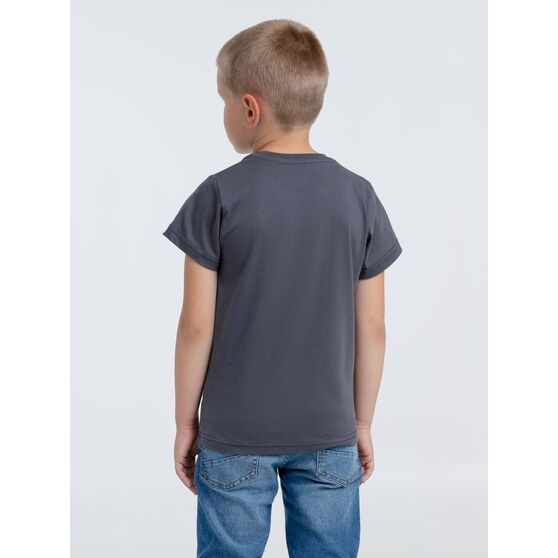 Футболка детская T-Bolka Kids, темно-серая (графит)-7